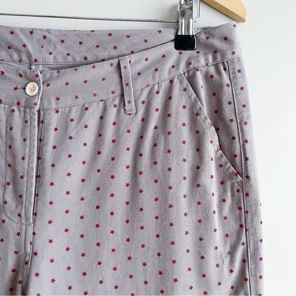 Chinti and Parker Red Star Tapered Leg 100% Cotton Pants in Tan, Size Small‎ - Picture 5 of 11